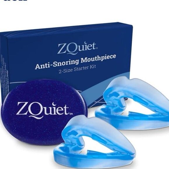 ZQuiet Anti Snoring Mouthpiece 2 Size Starter Pack - Picture 1 of 7
